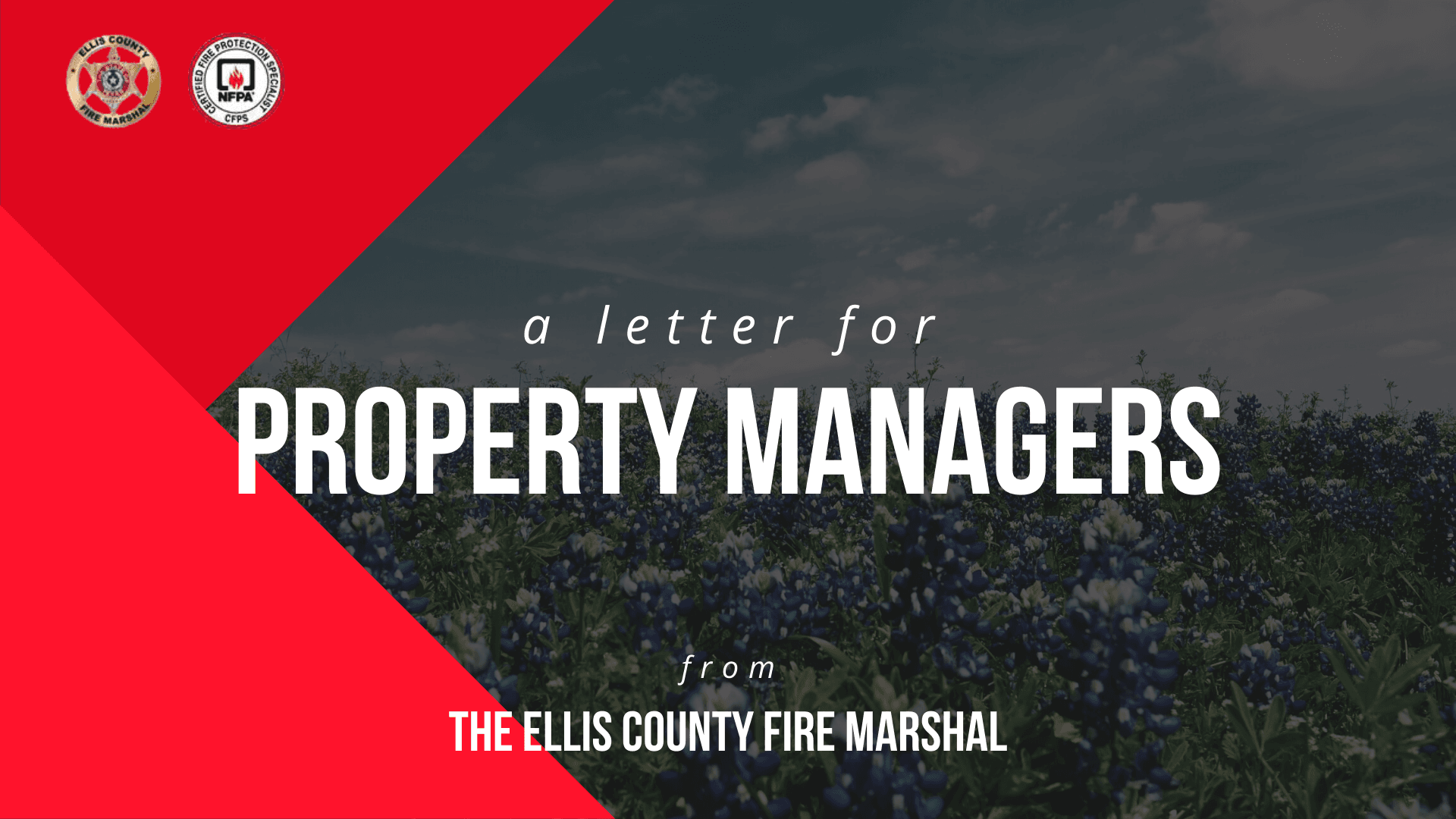 Letter For Property Managers